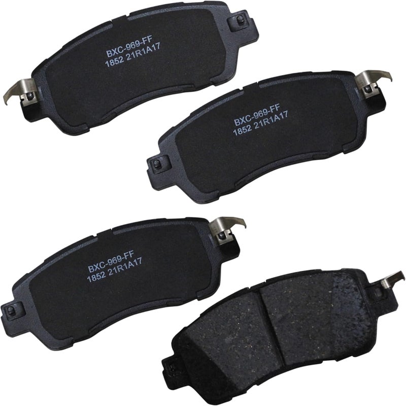 Bendix Premium SBC1852 Ceramic Front Brake Pads for Mazda 2 2021-2016, Scion iA 2016, Toyota Yaris 2020-2019, Yaris iA 2018-2017 - Image 1